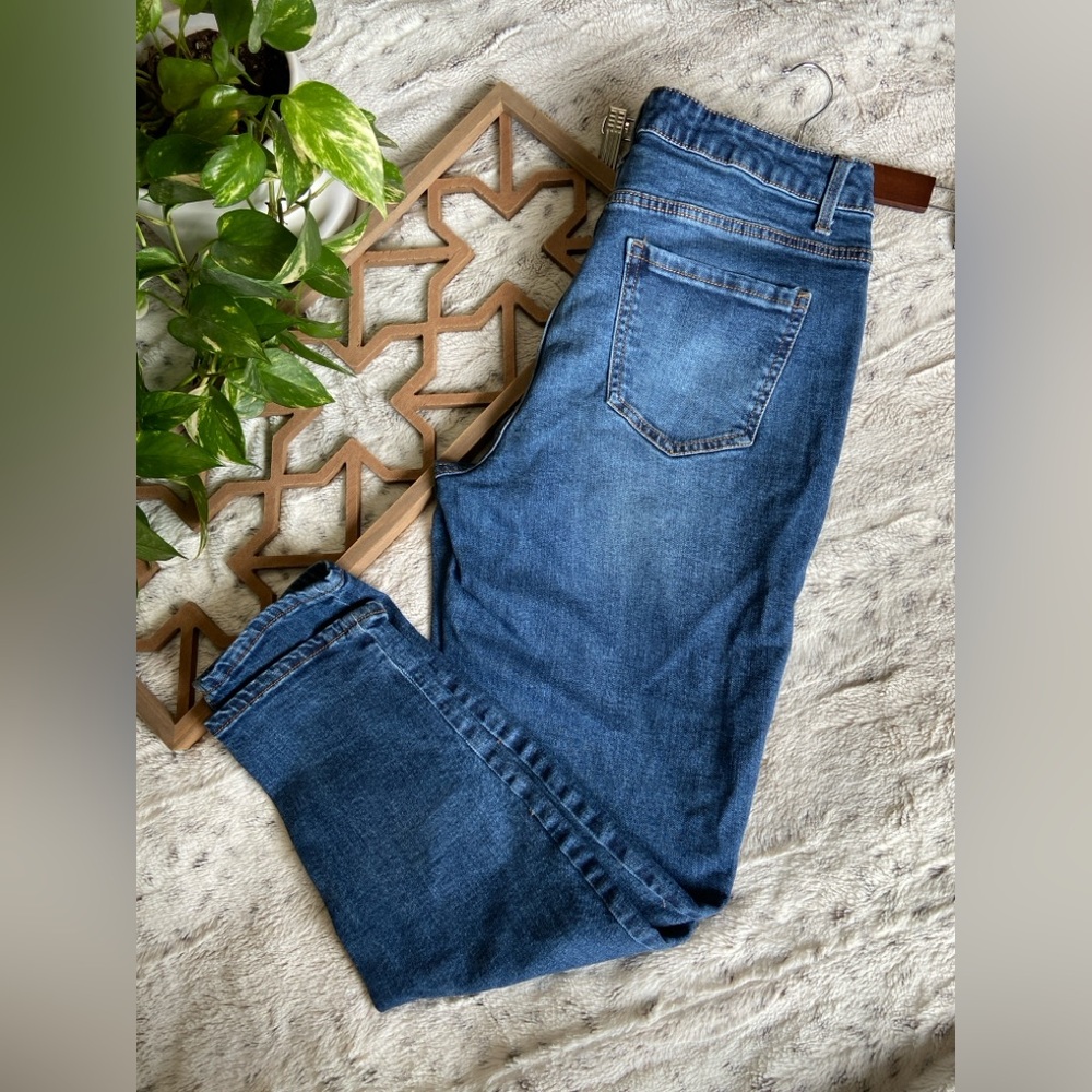 Time and Tru Blue Denim Jeans Size 14